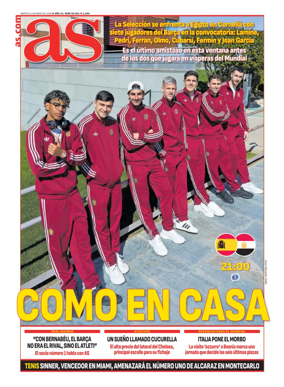 Cover of AS (Levante)