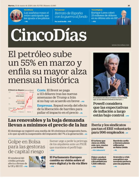Cover of Cinco Dias