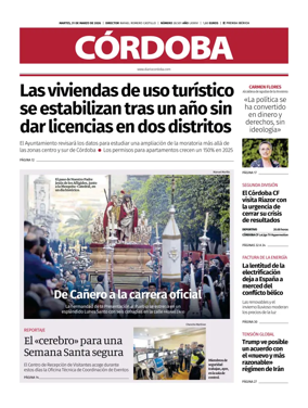 Cover of Diario Cordoba