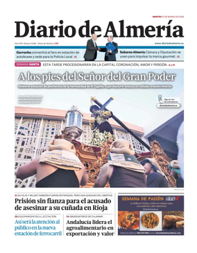 Cover of Diario de Almeria