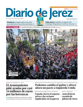 Cover of Diario de Jerez