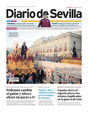 Cover of Diario de Sevilla