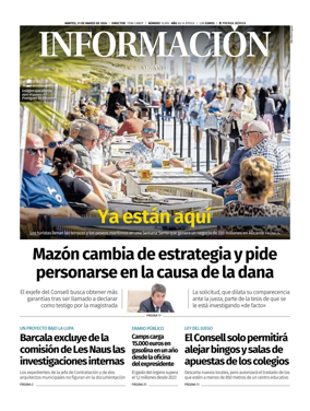 Cover of Diario Informacion
