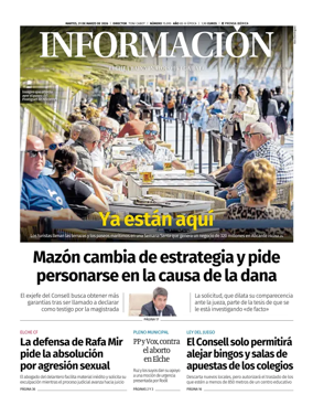 Cover of Diario Informacion (Elche y Vega Baja)