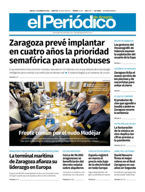Cover of El Periodico Aragon