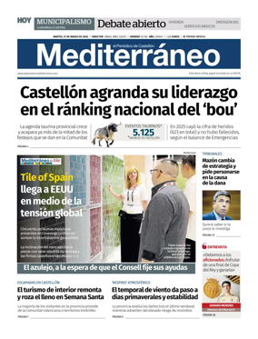 Cover of El Periodico Mediterraneo