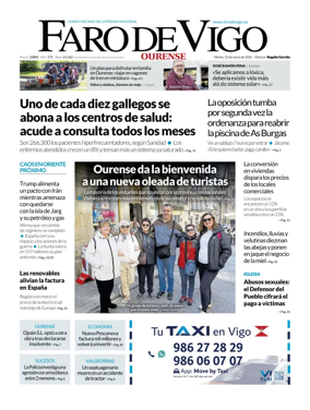 Cover of Faro de Vigo (Ourense)