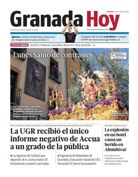 Cover of Granada Hoy