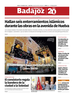 Cover of La Cronica de Badajoz BE