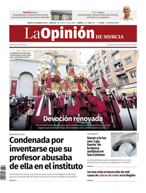 Cover of La Opinion de Murcia