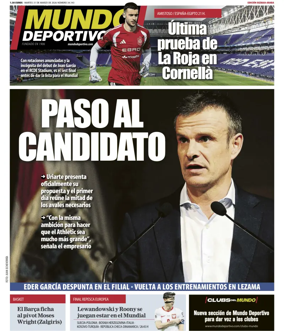 Cover of Mundo Deportivo (Bizkaia-Araba)