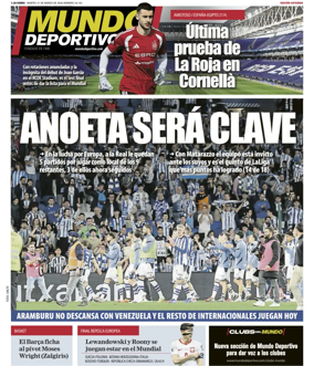 Cover of Mundo Deportivo (Gipuzkoa)