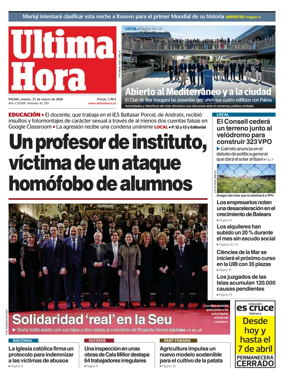 Cover of Ultima Hora