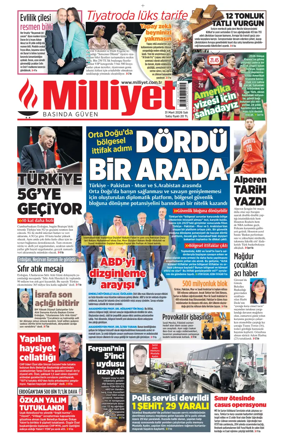 Cover of Milliyet