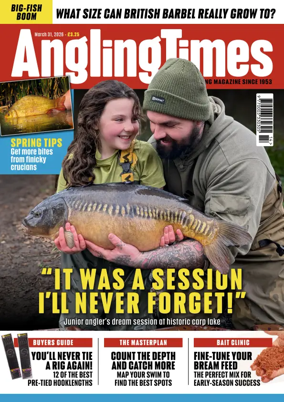 Cover of Angling Times (UK)