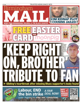 Cover of Birmingham Mail