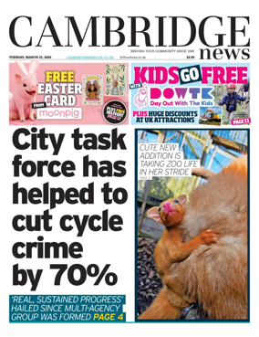 Cover of Cambridge News