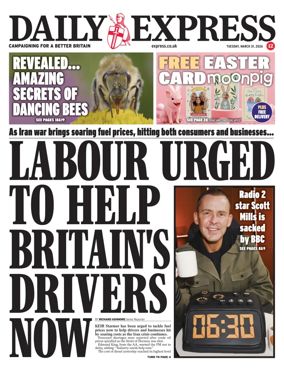 Cover of Daily Express