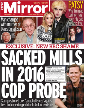 Cover of Daily Mirror (Northern Ireland)