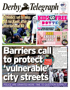 Cover of Derby Telegraph