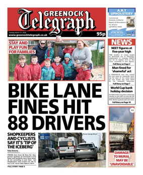 Cover of Greenock Telegraph