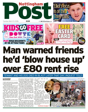 Cover of Nottingham Post
