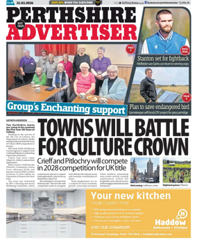 Cover of Perthshire Advertiser