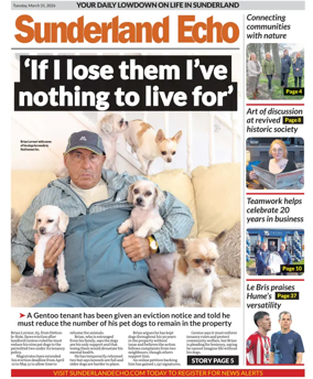 Cover of Sunderland Echo