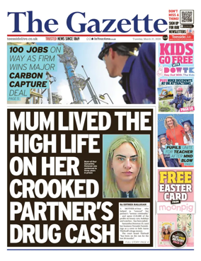 Cover of Teesside Evening Gazette