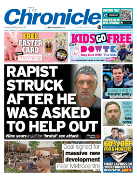 Cover of The Chronicle (South Tyneside and Durham)