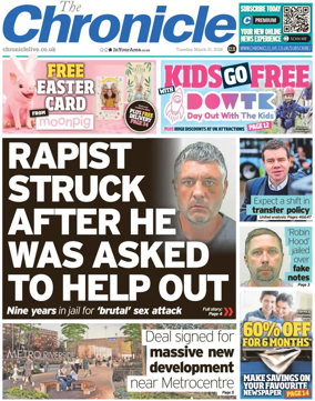 Cover of The Chronicle (UK)