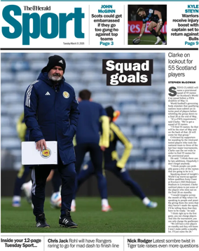 Cover of Herald Sport