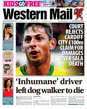 Cover of Western Mail