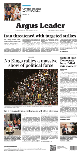 Cover of Argus Leader