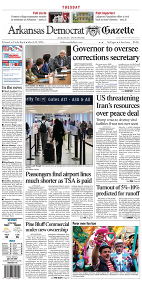 Cover of Arkansas Democrat-Gazette