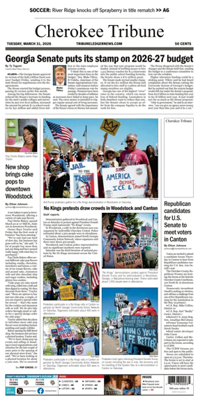 Cover of Cherokee Tribune