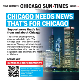 Cover of Chicago Sun-Times