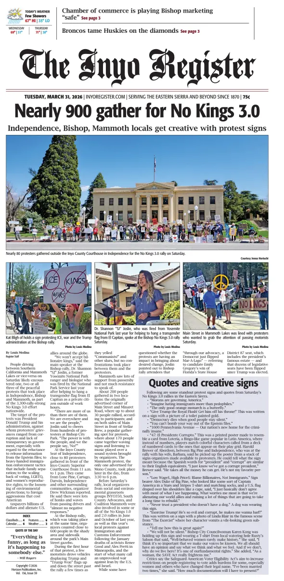 Cover of Inyo Register