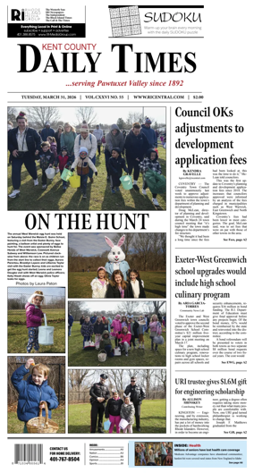 Cover of Kent County Daily Times