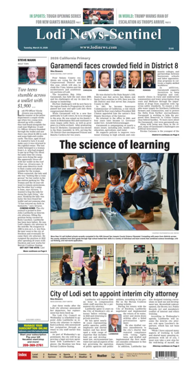 Cover of Lodi News-Sentinel