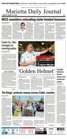 Cover of Marietta Daily Journal