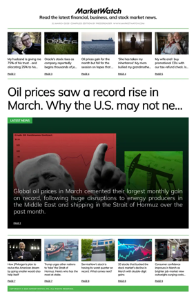 Cover of Market Watch