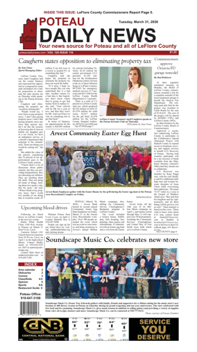 Cover of Poteau Daily News