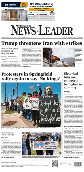 Cover of Springfield News-Leader