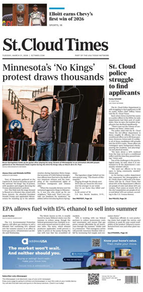 Cover of St. Cloud Times