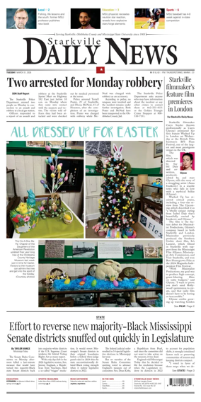 Cover of Starkville Daily News