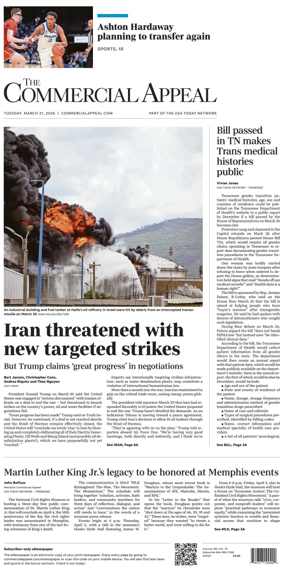 Cover of The Commercial Appeal