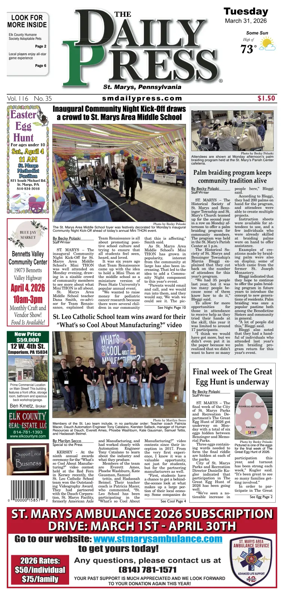 Cover of The Daily Press