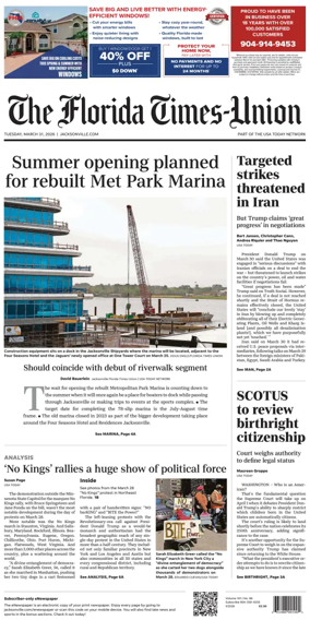 Cover of The Florida Times-Union