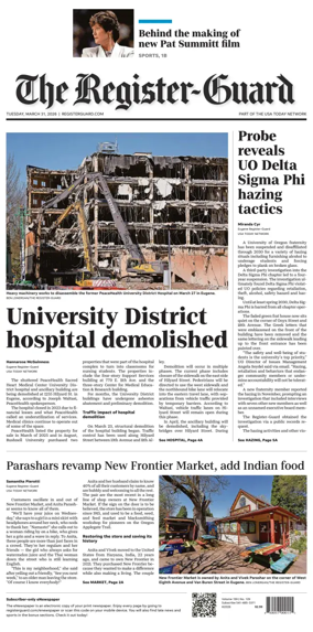 Cover of The Register-Guard